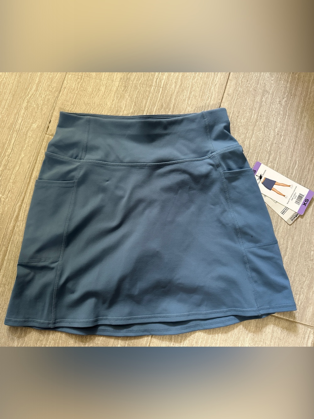 Skechers Slate Blue Athletic Skort